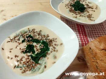 Sellerie-Wirsing-Suppe von GoYoga Salzburg
